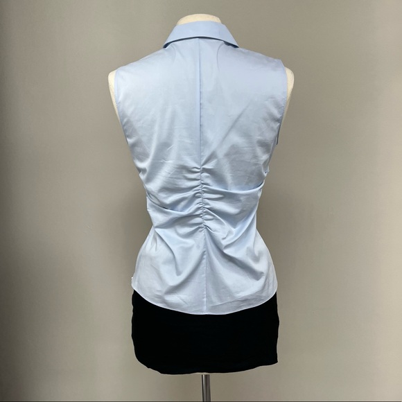 Ellie Tahari Vicki Blouse in Light Blue - Picture 2 of 6